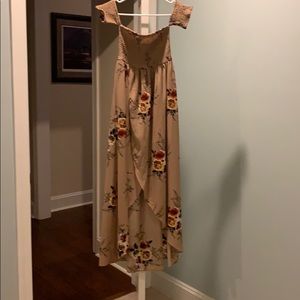 Taupe dress